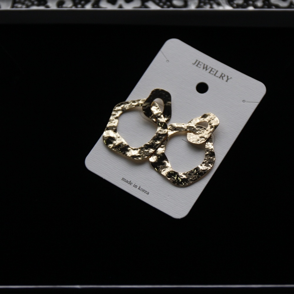 90's style Big Bold & Gold Earrings